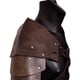 thumbnail image 5 of Armadura de hombro medieval Pauldron Body Chest Arnés para disfraz Juego de rol Disfraces , marrón BLESIY Hombro, 5 of 8
