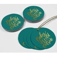 thumbnail image 4 of Inkdotpot Gold Foil Paper Hang Tags Baby It's Cold Outside Baby Shower Favor Tags 100 Pieces, 4 of 7