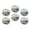C1649, variant on Glass Refrigerator Magnet 6Pcs Magnetic Fridge Sticker,Decor for Kitchen,Whiteboard,Cabinet,Colorful Multicolored Hummingbird In Spring With Flowers