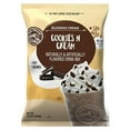 thumbnail image 2 of Big Train Professional Cookies 'N Cream Blended Crème Frappe Mix – Rich Silky Cream Base & Crunchy Chocolate Cookie Bits, 3.5 lb. Bag – Commercial 5/Case Bulk Master Pack, 2 of 3