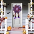 thumbnail image 3 of Niusricy Halloween Decorations Wreath Witch, Halloween Wreaths for Front Door with Witch Hat Leg Mesh Decor Indoor Outdoor, 3 of 6