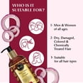 thumbnail image 6 of Oriental Botanics Red Onion Hair Shampoo, 300ml - With Red Onion Oil, 27 Botanical Actives, Biotin, Argan Oil, Caffeine, Protein, Controls Hair Loss & Supports Healthy Hair Growth, 6 of 7