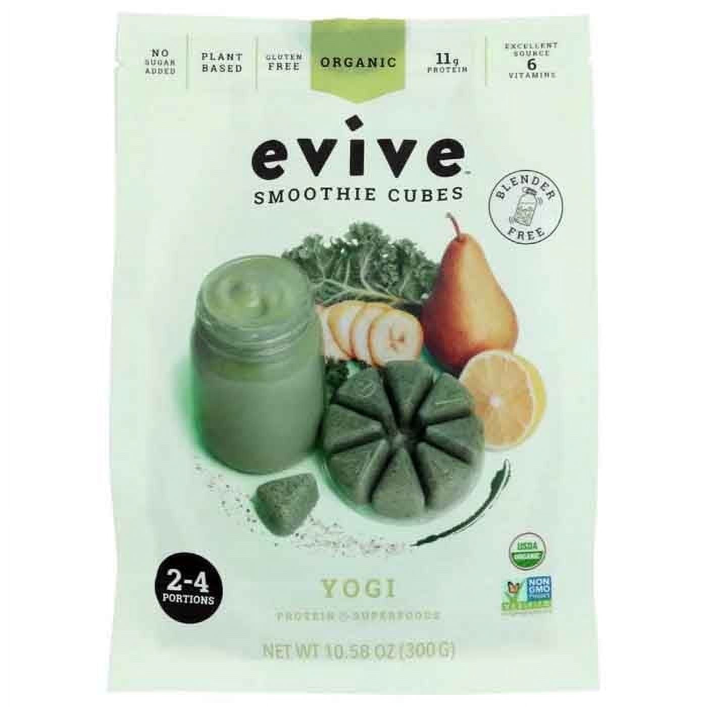 Hate Blenders? EVIVE Smoothie Cubes