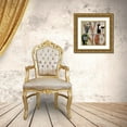 thumbnail image 3 of Wolk, Lisa 15x15 Gold Ornate Wood Framed with Double Matting Museum Art Print Titled - Merlot Wine, 3 of 4
