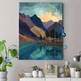 thumbnail image 4 of Vibrant Heather Field Canvas Landscape Print, Nature Style Household Wall Decor, 4 of 8