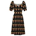 thumbnail image 4 of and peace work - Robe Sans Manches Armoirie DRC Kinshasa Robe de Bal 2024 pour Femmes 2024, 4 of 4