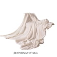 thumbnail image 2 of Manta de sofá de vellón engrosado, ligera y suave, para cama, sofá o viaje, en color liso, transpirable, duradera, lavable a máquina, 200x150 cm., 2 of 5