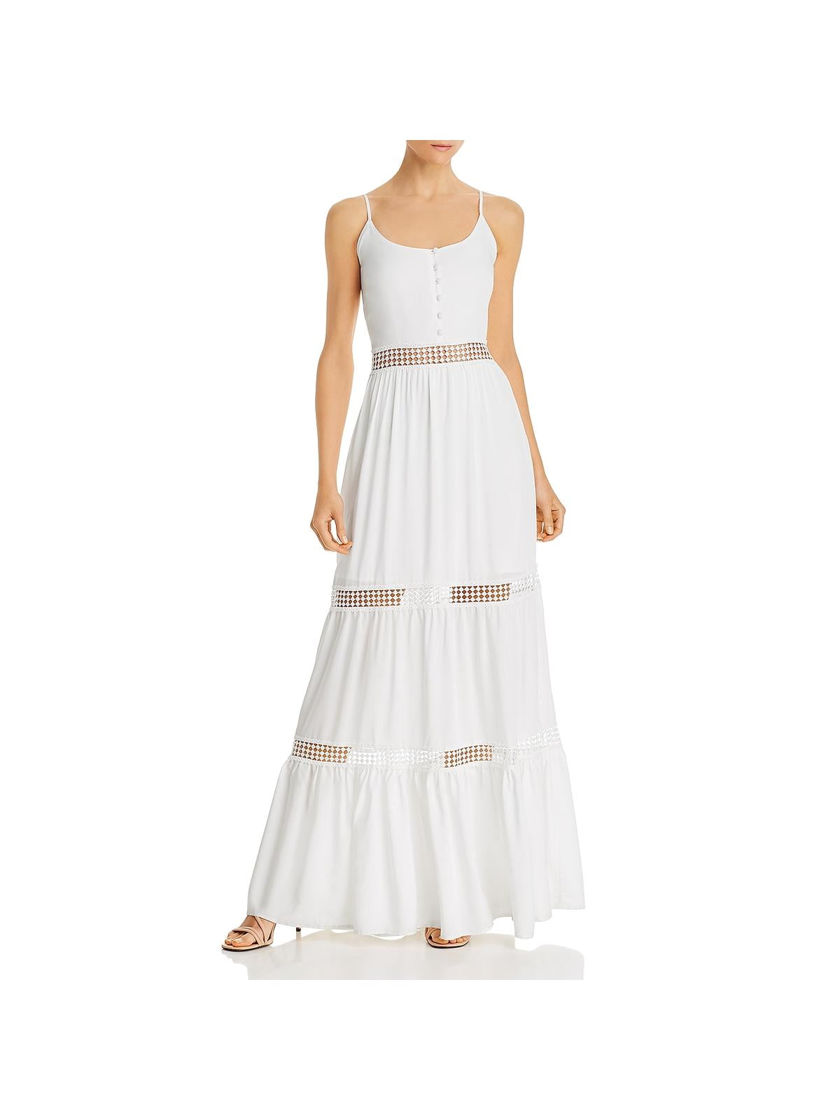 bb dakota white lace dress