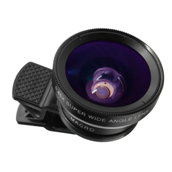 MLINS 2 in Moment Macro Lens for Phone Wide Angle Cell Phones Black