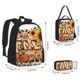 thumbnail image 2 of Pofeuu I Love Fall Most Of All Print Backpack Travel Backpacks With Lunch Bag Pencil Bag Set 3 pcs Set Cartoon Backpack, 2 of 7