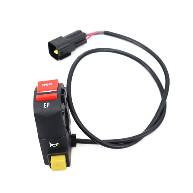 Sidaley Interruptor de combinación de motocicleta para Surron Light Bee Interruptor de manija izquierda de motocicleta todoterreno Accesorios para motos