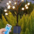 thumbnail image 2 of Lámpara de exterior con forma de árbol duradera de luz solar para jardín doméstico (I) Hugtrwg Para estrenar, 2 of 9