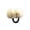 Beige, variant on Jialinnn Plaid Ponytail Holder & Scrunchie, Beige, 1 Count