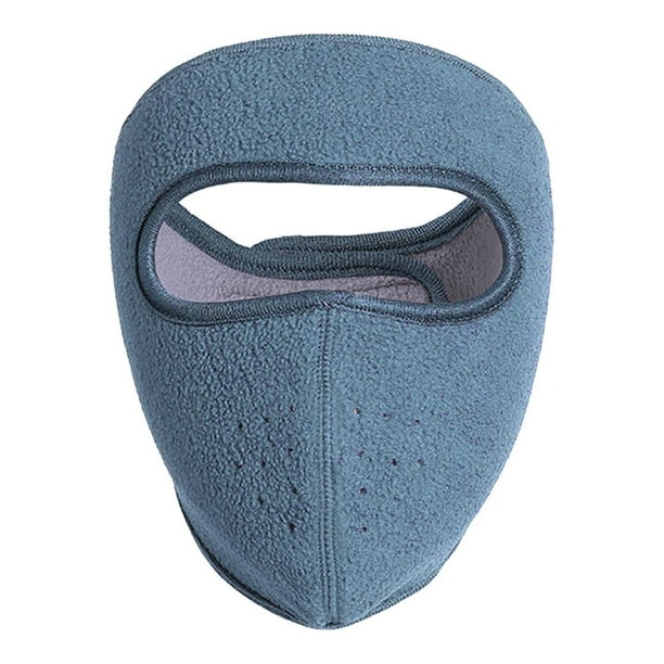 velo facial Cálido Polar Fleece cubierta de cara completa hombres mujeres invierno cómodo al aire libre bicicleta ciclismo a prueba de viento máscara térmica JShteea El nuevo