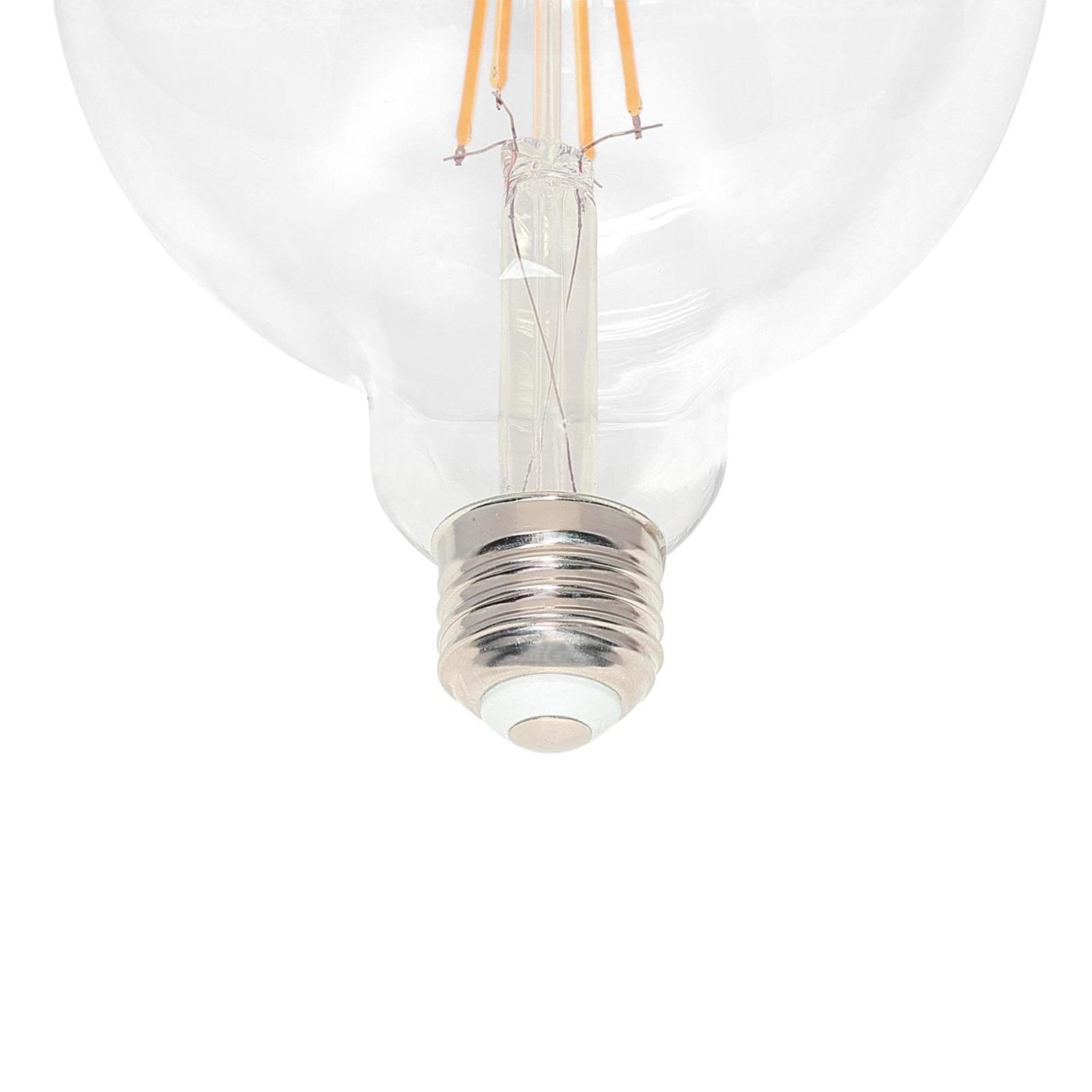 Westinghouse Lighting  6.5-Watt (60-Watt Equivalent) Clear G40 Dimmable Filament LED Light Bulb, Medium Base 6-Pack