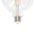 thumbnail image 3 of Westinghouse Lighting  6.5-Watt (60-Watt Equivalent) Clear G40 Dimmable Filament LED Light Bulb, Medium Base 6-Pack, 3 of 5