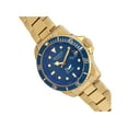 thumbnail image 3 of Heritor HERHR7804 40 mm Automatic Lucius Bracelet Watch with Date - Gold & Blue, 3 of 3