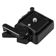 thumbnail image 3 of 2X Quick Release Plate Platform Mount Base Camcorder Tripod Monopod Ball for DSLR Camera QR40 1/4,3/8 Screw, 3 of 8