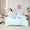 Blue K, variant on Manfei Letter A Monogrammed 7-Piece Twin Bedding Sets,Cute Cartoon Bowtie Bedding Comforter Set,Blue Bow Tie Sheet Sets For Girls Kids,Microfiber Room Decorative Reversible