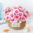 thumbnail image 3 of SSBSM Simulation Peonies Decorate Weather-resistant Durable Artificial Peonies Household Decor, 3 of 4