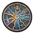 thumbnail image 1 of Rompecabezas para adultos 500 piezas rompecabezas 500 piezas para adultos niños juego de rompecabezas juguetes regalo Horóscopo del zodiaco, 1 of 5