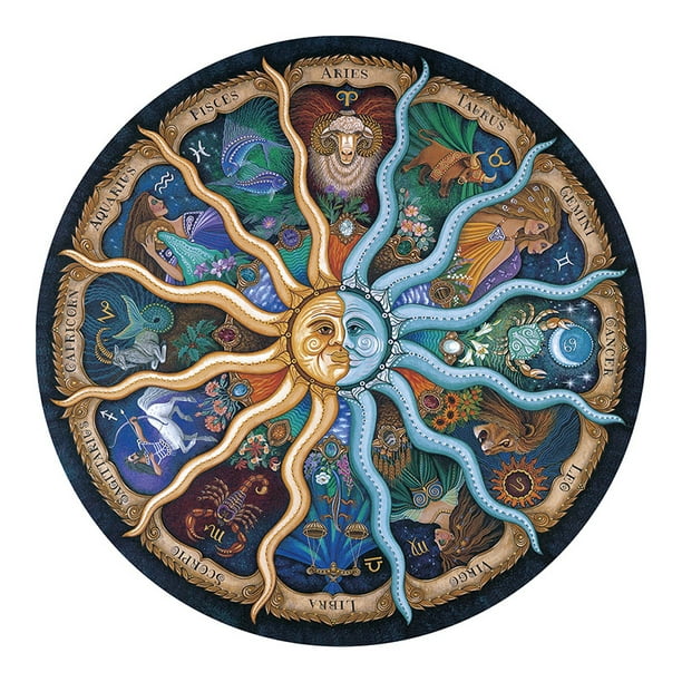 Rompecabezas para adultos 500 piezas rompecabezas 500 piezas para adultos niños juego de rompecabezas juguetes regalo Horóscopo del zodiaco