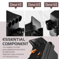 thumbnail image 3 of Kit de filtro de aire HTJYMY P021014433 para sopladora de mochila Echo, 3 of 7
