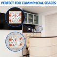 thumbnail image 4 of 2-Gang Screwless Pioneer Floral Decorative Wall Plates,Size 2-Gang 4.7"W x 4.7"H,Unbreakable Thermoplastic Faceplate Cover for Kitchen Living Room Bedroom Decorator Receptacle Outlet Switch, 4 of 7