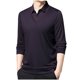 thumbnail image 2 of Blusa y camisa de manga larga con cuello vuelto para hombre, informal, con estampado y cremallera, de poliéster., 2 of 8