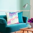 thumbnail image 2 of LR Home Neoteric Watercolor 18 x 18 Indoor/Outdoor Pillow, 2 of 6
