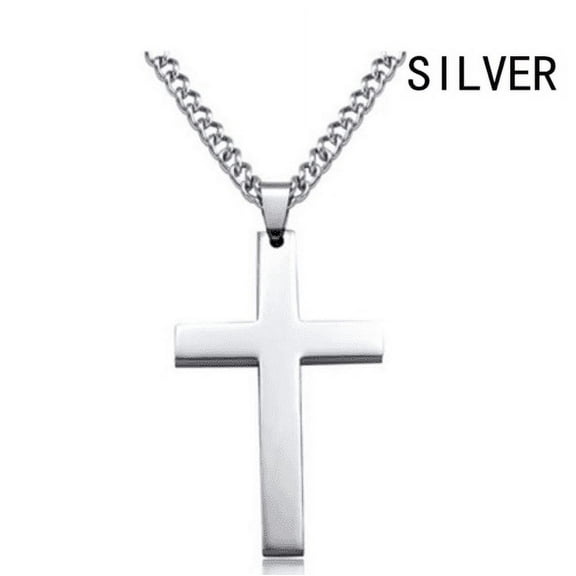 Stainless Steel Chain And Cross