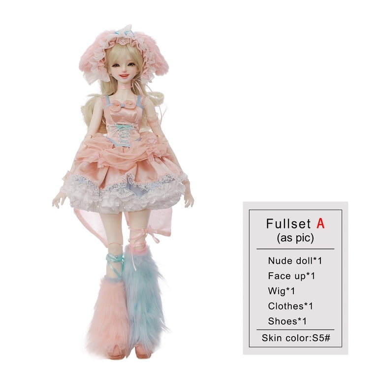 Shuga Fairy, Melanie A 1/4 BJD, Romantic Pink Bunny Girl, Poseable