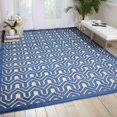 thumbnail image 2 of Nourison Ultima Ivory Blue Area Rug UL316 7'9" x 10'10", 2 of 5