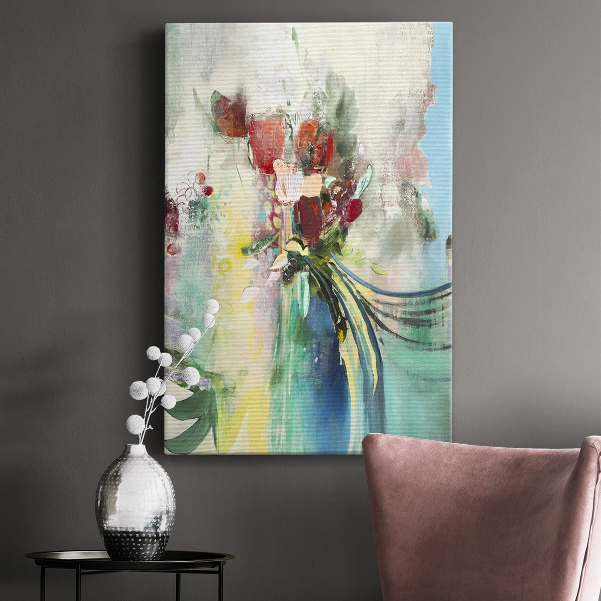 Celebration I Premium Gallery Wrapped Canvas - Ready to Hang