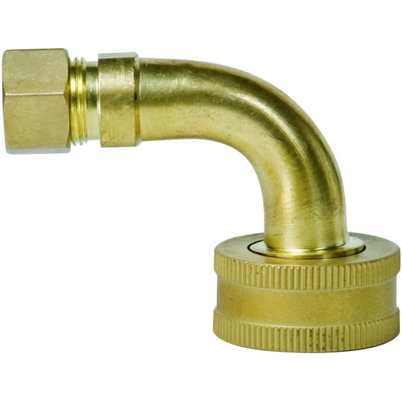 Fluidmaster 7150W 3/4" X 3/8" Dishwasher Hose Fitting Elbow