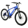 thumbnail image 3 of Schwinn Marshall hybrid electric bike, 7 speeds, 27.5 inch wheels, men’s frame, blue, 3 of 6