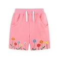 thumbnail image 2 of Spazoro Toddler Boys Girls Shorts, Summer Printed Elastic Waist with Pockets Casual Shorts for Boys Pink Size 3 T, 2 of 6