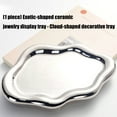 thumbnail image 6 of MOMOJIA Ceramic Presentation Dish With Cloud Outline for Home Arrangement, 6 of 20