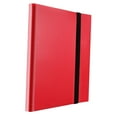 thumbnail image 1 of segolike 432 Card Pocket Binder Card Collection Binder 9 Pocket Trading Binder for Sports Red, 1 of 9