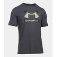thumbnail image 4 of Under Armour Men's UA Sportstyle Logo T-Shirt 1257615-011 Black/Iridescent Foil, 4 of 4