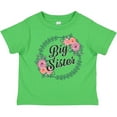 thumbnail image 3 of Inktastic Big Sister with Flower Circle Girls Toddler T-Shirt, 3 of 5