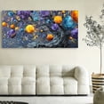 thumbnail image 5 of Large Colorful Tree of Life Canvas Wall Art, Abstract Tree Decor Painting Canvas Print for Living Room, Bedroom, Office Decorations, Gifts for Men, 5 of 7