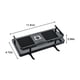 thumbnail image 3 of RKSTN storage shelves Shower Rack Punch- Shower Caddy Shelves Slide Bar For Shower, Shampoo, Soap HolderSuitcase,with Stainless Steel Guardrail, Shower Shelves With Hangin, 3 of 6