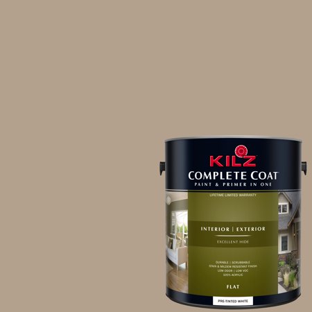 KILZ COMPLETE COAT Interior/Exterior Paint & Primer in One #LL180 Gone (Best Exterior House Colors)