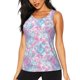 thumbnail image 1 of Fotbe Tie Dye Blusas Sin Mangas para Mujer – Estilo Casual, Corte Suelto, Slim-Fit, Cuello Redondo Deportivo, Tops de Verano para Gimnasio y Yoga-Small, 1 of 7