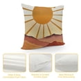 thumbnail image 4 of YINGXI Throw Pillow Covers Pillows Case Soft Velvet Cushion Covers for Couch Sofa Home Decor 24x24in, 4 of 5