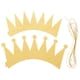 thumbnail image 4 of KAKOWELY 6 coronas de cumpleaños con purpurina, sombreros de fiesta, coronas de príncipe para niños y adultos, decoraciones de fiesta (doradas), 4 of 5
