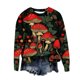 thumbnail image 5 of Xuyuer Women's Long Sleeve Hoodless Printed Casual Warm Sweatshirt, Cozy Pullover for Spring Comfort, Everyday Lounging and Seasonal Graphic Style, 5 of 5