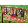 Evergreen Flag & Garden Patriotic Flip Flop Clothesline Banner Flag