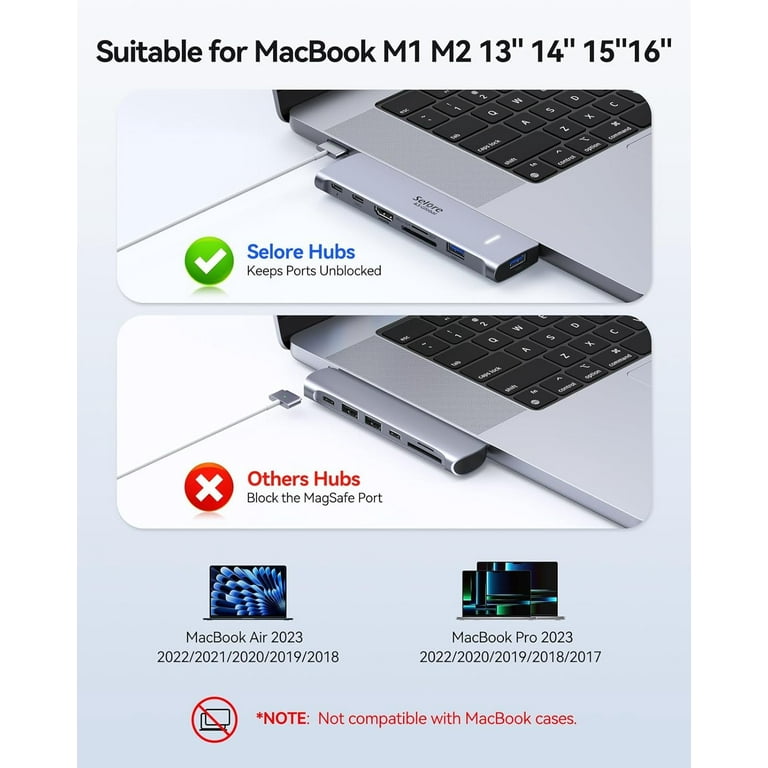 Hdmi Apple Macbook Air M1 Usb Port USB C Adapter HDMI Hub For